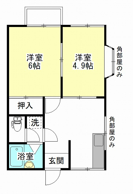 深芝南・深芝 構造:木造