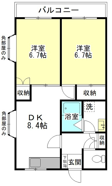 知手・知手中央 構造:鉄骨・木造